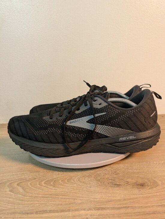 Brooks Revel 6 Men\'s Size 14 D US Black Gray Running Shoes 1103981D072 Sneakers main image 8